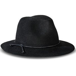 Black Wool Hat